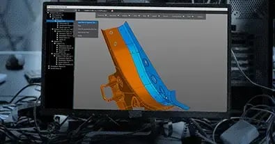 user interface of Kubotek Kosmos Revision MBD file utility on a computer monitor