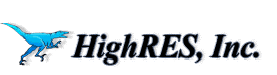 logo for HighRES software, a KeyCreator CAD partner