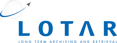 logo for LOTAR (Long Term Archiving and Retrieval) consortium