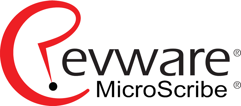 logo for Revware MicroScribe CMM device