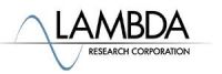 Lambda Research Corporation Logo