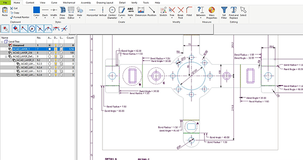 CAD Software Mechanical Drawing