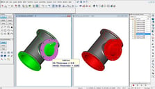 CAD models compared in Direct CAD