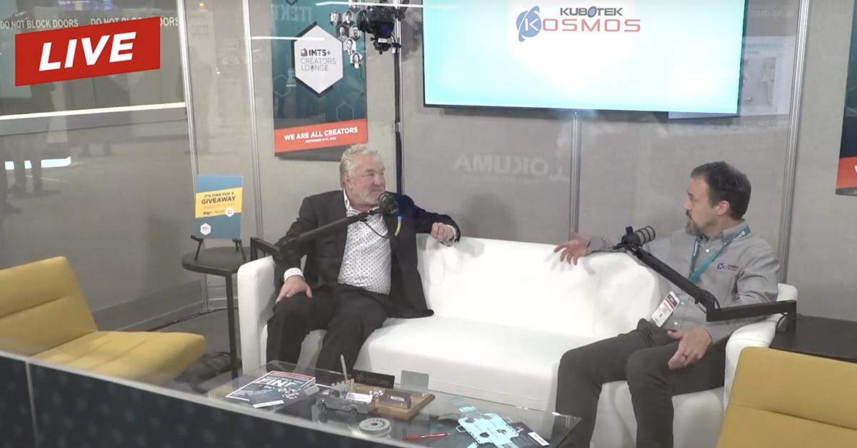 IMTS+ Creator's Lounge Interview at IMTS 2022