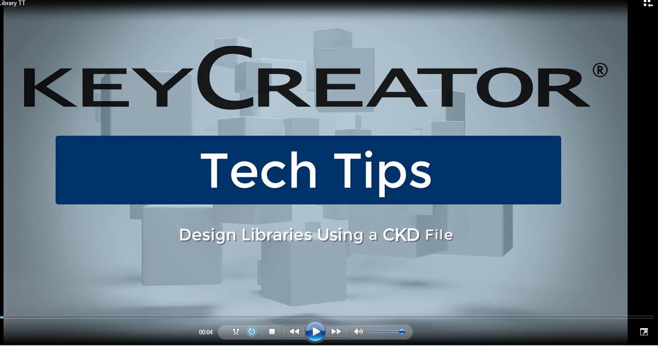 Design Libraries Using a CKD File