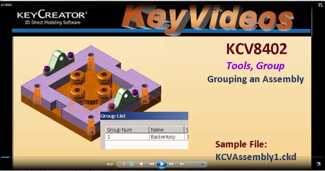 Grouping an Assembly