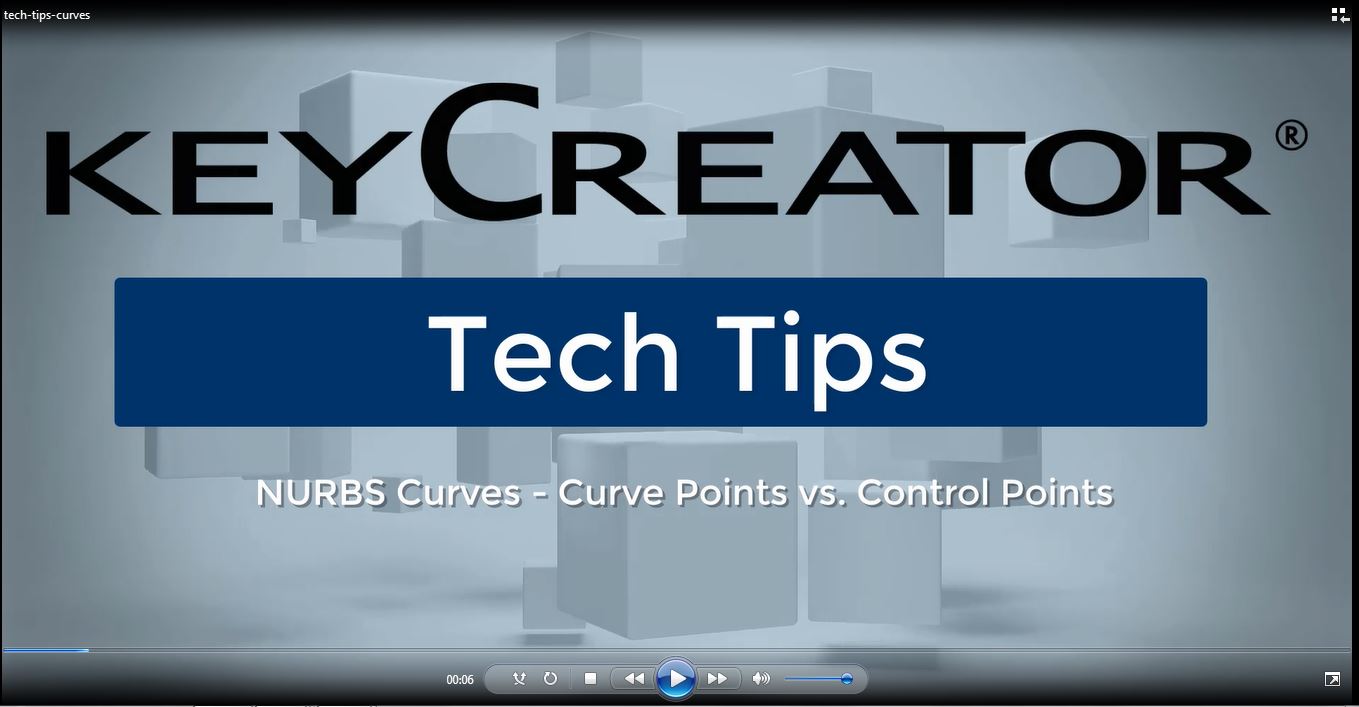 NURBS Curves - Curve Points vs. Control Points