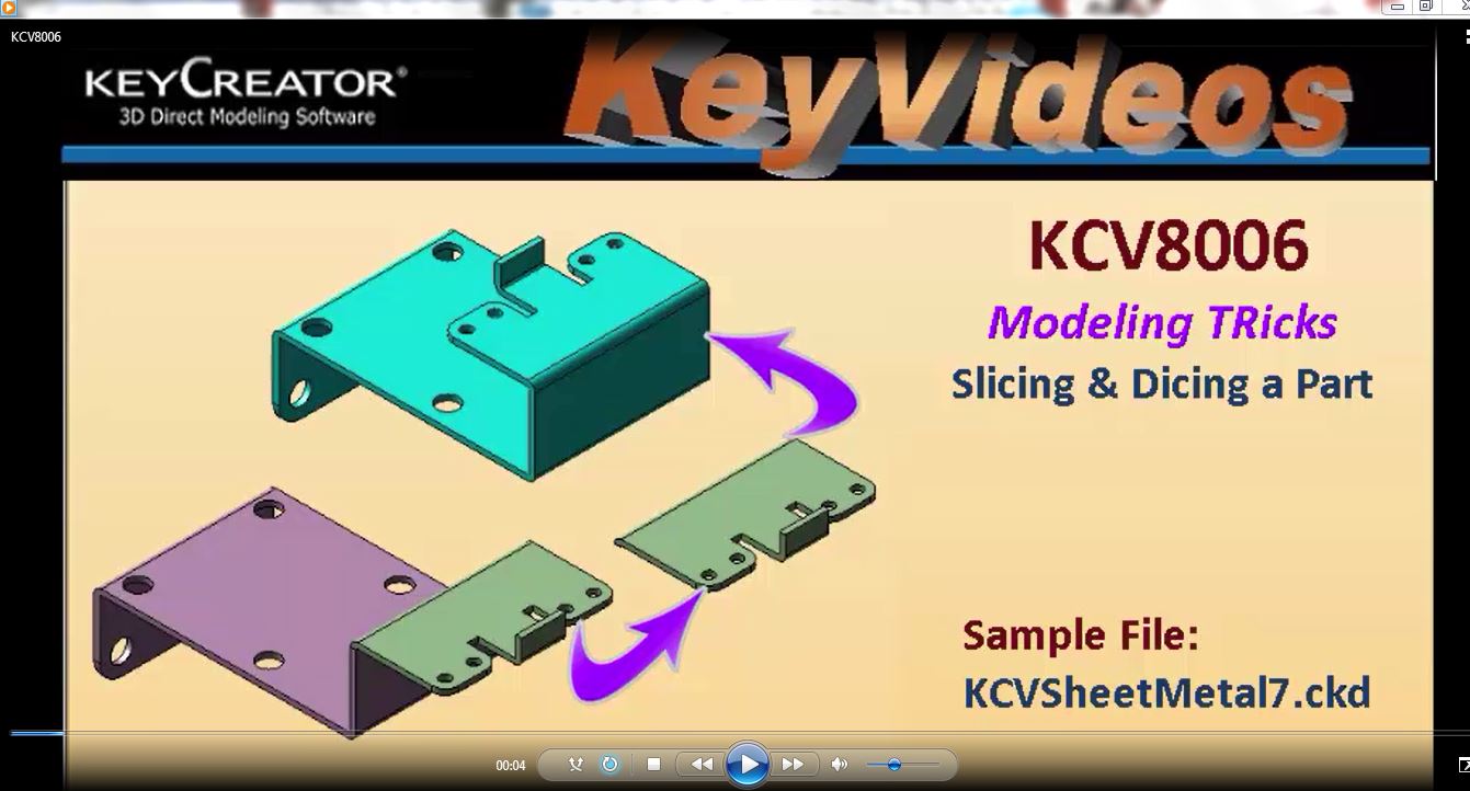 Slicing and Dicing a Sheet Metal Part